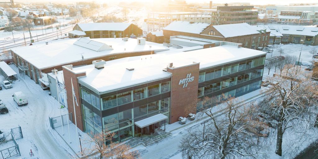 Die Zentrale von HMS Networks in Halmstad, Schweden.