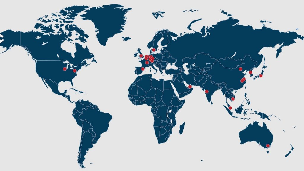 Mittlerweile ist HMS Networks mit ca. 1.200 Mitarbeitern weltweit in über 20 Ländern vertreten und in insgesamt 50 Ländern aktiv