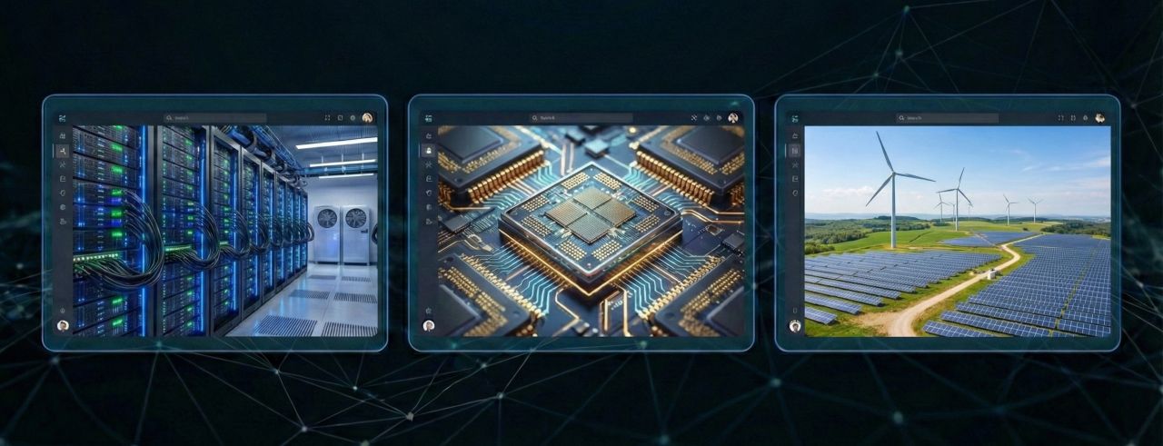 Rechenzentren, Chips und Energie-Infrastruktur bilden das Fundament der KI-Revolution (Symbolbild)